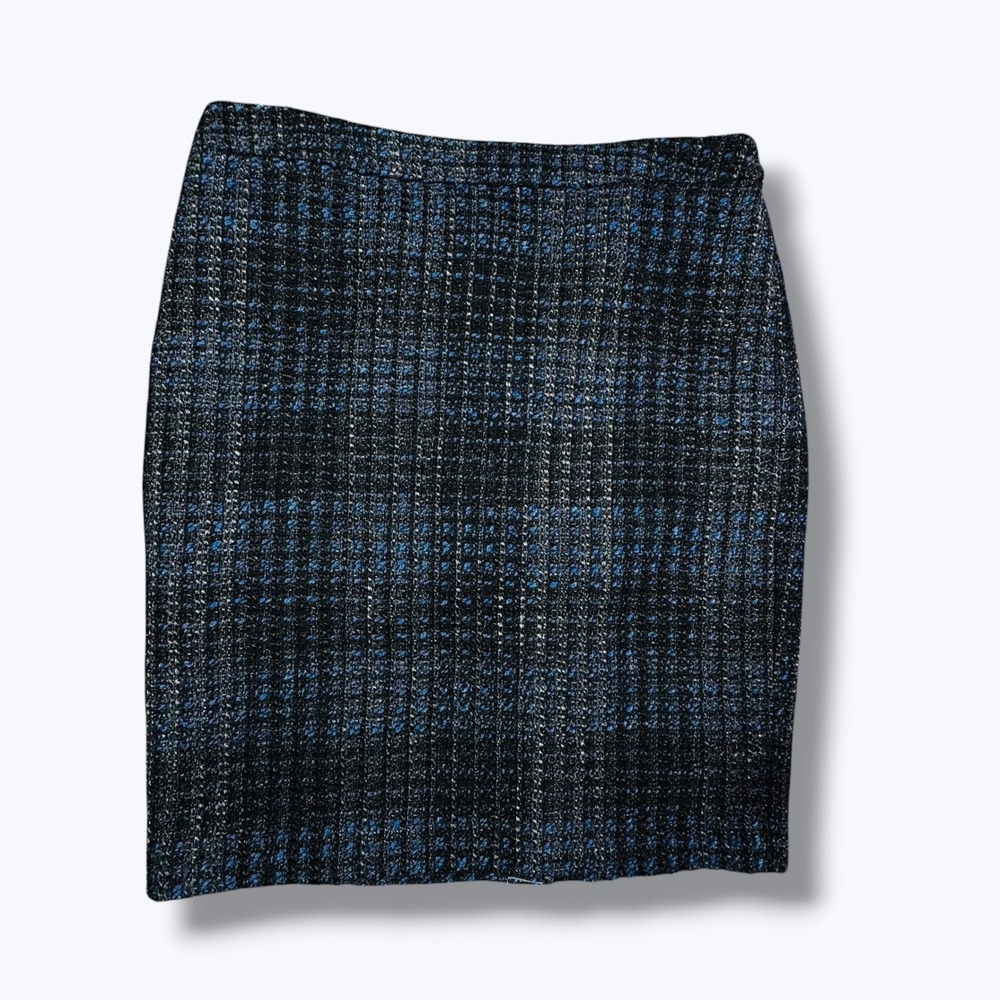 NWT Ann Taylor Tweed Pencil Skirt Wool Blend Office Siren Business 8P